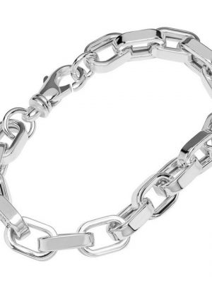 NKlaus Silberarmband "Armband 925 Sterling Silber 22cm Noblesse Hohlkett" (1 Stück), Made in Germany