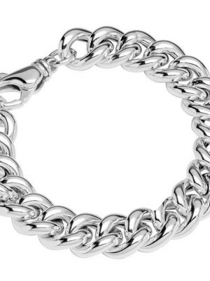 NKlaus Silberarmband "Armband 925 Sterling Silber 22cm Noblesse Hohlkett" (1 Stück), Made in Germany