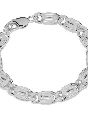 NKlaus Silberarmband "Armband 925 Sterling Silber 22cm S Panzerkette dia" (1 Stück), Made in Germany
