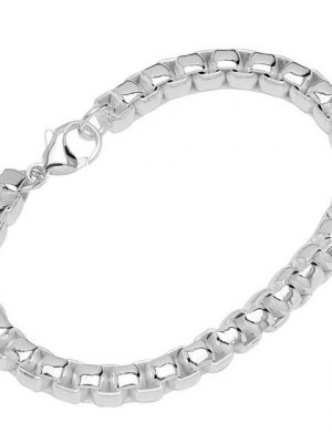 NKlaus Silberarmband "Armband 925 Sterling Silber 22cm Venezianerkette o" (1 Stück), Made in Germany
