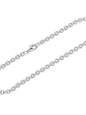 NKlaus Silberarmband "Armband 925 Sterling Silber 26cm Ankerkette rund D" (1 Stück), Made in Germany