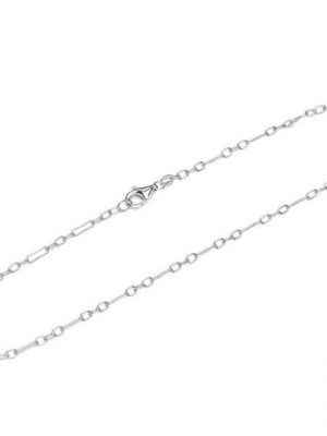 NKlaus Silberarmband "Armband 925 Sterling Silber 26cm Figaro Ankerkette" (1 Stück), Made in Germany