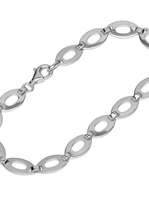 NKlaus Silberarmband "Armband 925 Sterlingsilber 19cm Calla Kette Damen" (1 Stück), Made in Germany