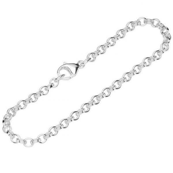 NKlaus Silberarmband "Armband 925 Sterlingsilber 19cm CallaKette Unisex" (1 Stück), Made in Germany