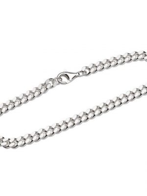 NKlaus Silberarmband "Armband 925 Sterlingsilber 20cm Panzerkette diaman" (1 Stück), Made in Germany