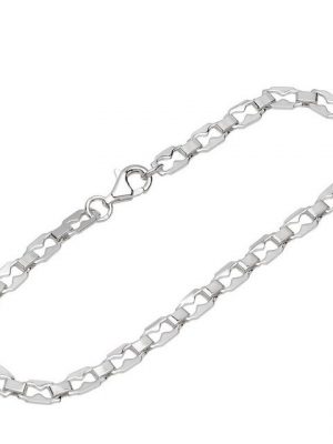 NKlaus Silberarmband "Armband 925 Sterlingsilber 21cm Calla Kette Damen" (1 Stück), Made in Germany
