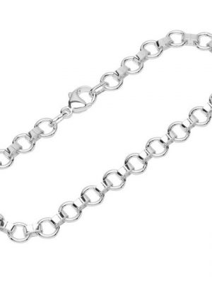 NKlaus Silberarmband "Armband 925 Sterlingsilber 21cm Calla Kette Damen" (1 Stück), Made in Germany