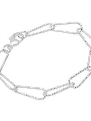 NKlaus Silberarmband "Armband aus 925 Sterling Silber 20cm Ankerkette la" (1 Stück), Made in Germany