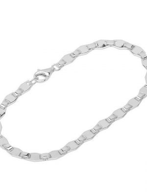 NKlaus Silberarmband "Armband aus 925 Sterling Silber 20cm designer Call" (1 Stück), Made in Germany