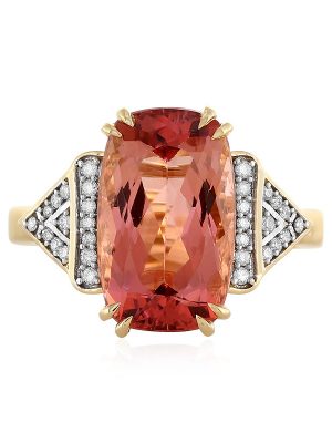 Neon-Turmalin-Goldring (D'vyere)
