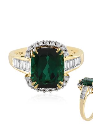 Neon-Turmalin-Goldring (D'vyere)