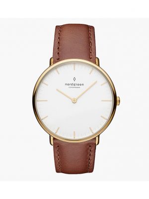 Nordgreen Herrenuhr Native NR40SILEBRXX