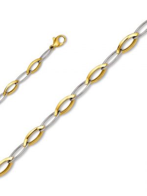 ONE ELEMENT Goldarmband "Armband aus 333 Gelbgold 19 cm"