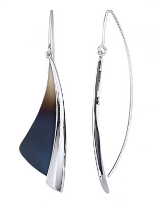 Ohrringe in Silber 925, rhodiniert/Titan Diemer Silber