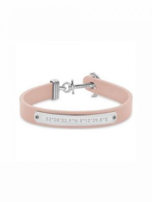 PAUL HEWITT Armreif "Modeschmuck Damen Armband Armreif Paul Hewitt PH-FSC-S-N rosa verschiedene Länge"