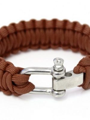 PRECORN Armband "Paracord Armband Survival-Seil zum Armband geflochten"