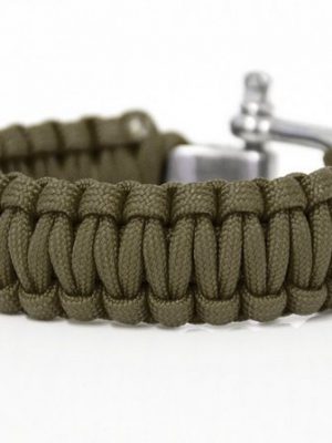 PRECORN Armband "Paracord Armband Survival-Seil zum Armband geflochten"