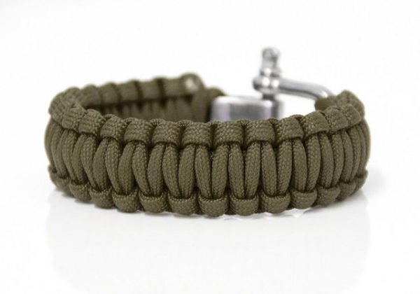 PRECORN Armband "Paracord Armband Survival-Seil zum Armband geflochten"