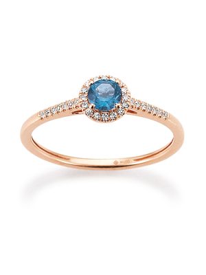 Palido Ring - Colorista K11605R/50 585 Gold, Diamant, Edelstein roségold