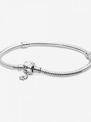 Pandora Armband "598776C01 Armband Verspieltes Gänseblümchen Silber 17 cm"