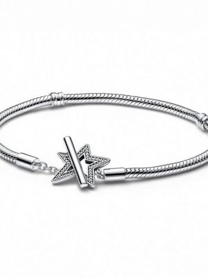 Pandora Armband "Pandora Moments Armband Asymmetric Star T-bar 592357C01-18"