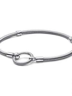 Pandora Perlenarmband "Pandora Armband O Clasp 592242C00-21 Silber"