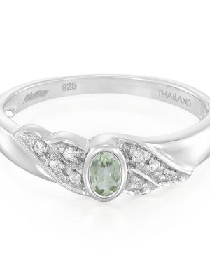 Paraiba-Turmalin-Silberring