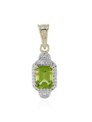 Peridot-Goldanhänger (Adela Gold)