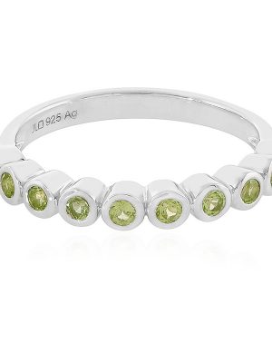 Peridot-Silberring