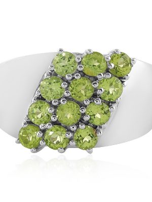 Peridot-Silberring