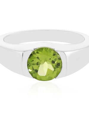 Peridot-Silberring