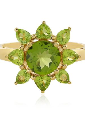 Peridot-Silberring