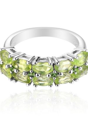 Peridot-Silberring