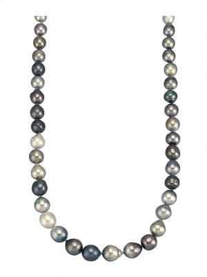 Perlen-Collier aus Tahiti-Zuchtperlen Diemer Multicolor