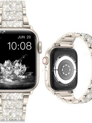 Resik Smartwatch-Armband "Für Apple Watch Band 41 mm, 38, 40, 42, 44, 45 mm Serie 7"