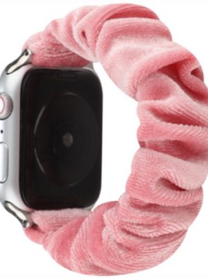 Resik Smartwatch-Armband "Scrunchie Elastisches Armband Kompatibel mit Apple Watch"