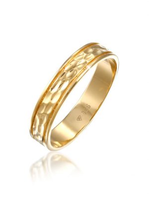 Ring Paarring Bandring Trauring Freundschaft 925 Silber Elli Premium Gold