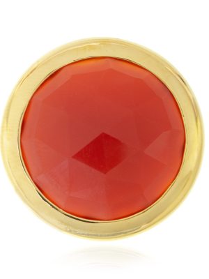 Roter Achat-Silberanhänger (MONOSONO COLLECTION)
