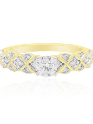 SI1 (G) Brillant-Goldring (Annette)