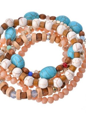 SONSTIGE Armband "Armband Armreif Maritim Sommer Bunt Hippie"