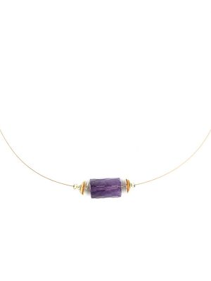 Sambia-Amethyst-Halskette