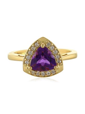 Sambia-Amethyst-Silberring