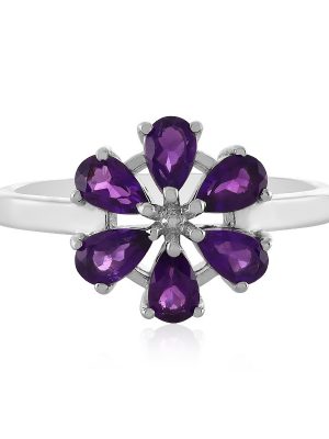 Sambia-Amethyst-Silberring