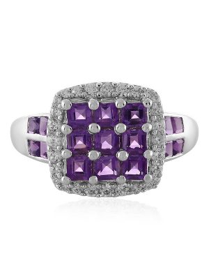 Sambia-Amethyst-Silberring