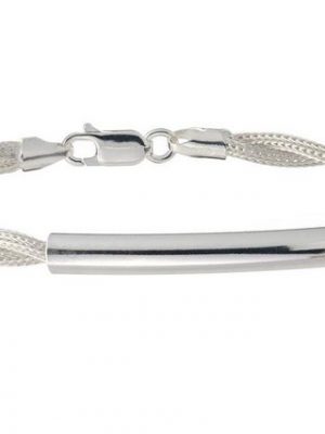 Silberkettenstore Armband "Fashion Armband - echt 925 Silber, Länge 20cm"