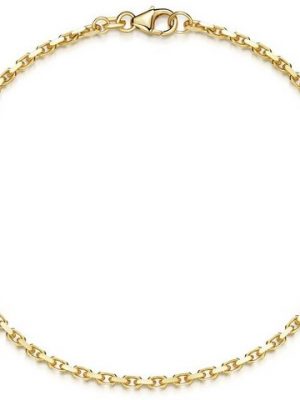 Silberkettenstore Goldarmband "Ankerkette 2mm Armband - 585 Gold, Länge von 18-23cm wählbar", Made in Germany