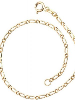 Silberkettenstore Goldarmband "Panzerkette Armband 2mm - echt 585 Gold, von 17-23cm wählbar"