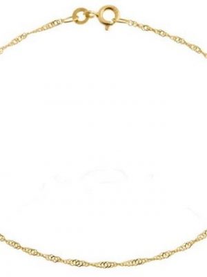 Silberkettenstore Goldarmband "Singapurketten Armband 1,4mm - 333 Gold"