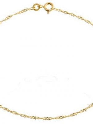 Silberkettenstore Goldarmband "Singapurketten Armband 1,4mm - 333 Gold"