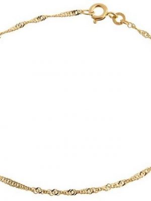 Silberkettenstore Goldarmband "Singapurketten Armband 1,8mm - 333 Gold"